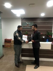 Chirayu Dentcare MOU with Laxmi Group Nepal partnership photo